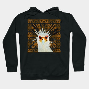 Secretary bird Hoodie